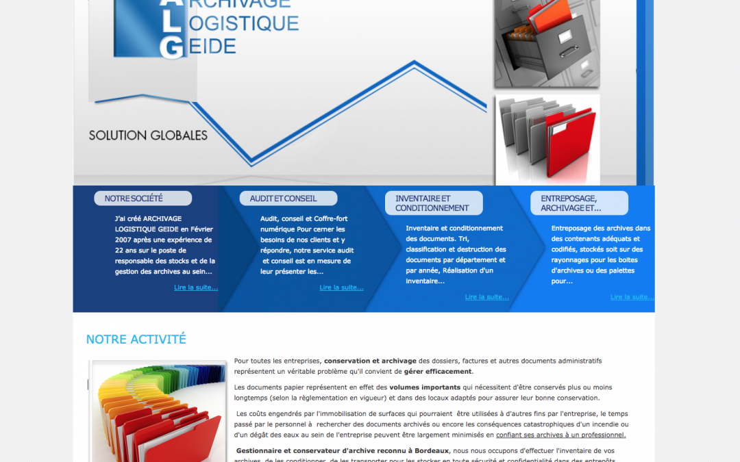 Archives Logistique Bordeaux - Site vitrine