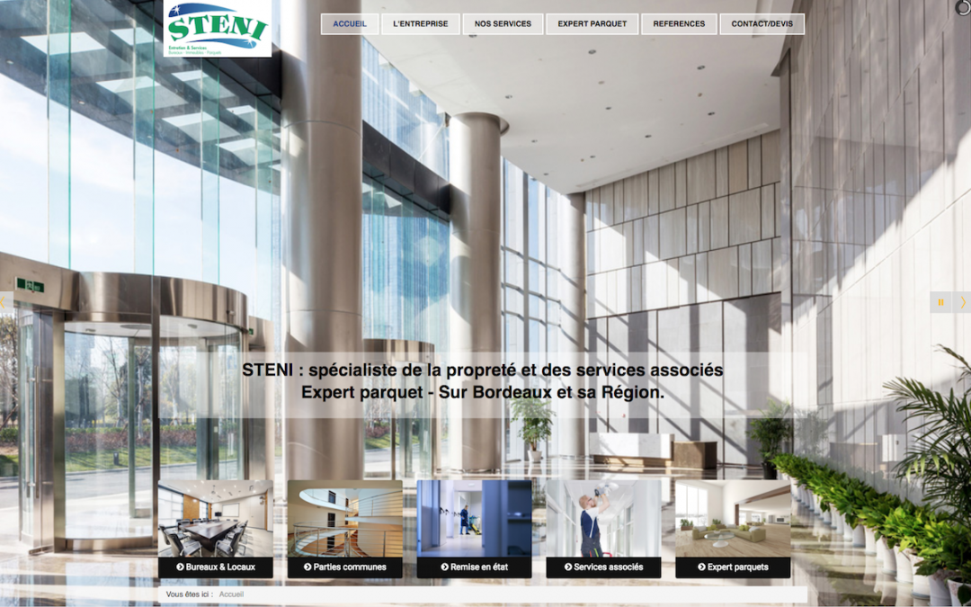 STENI – Site Vitrine – Société de Nettoyage