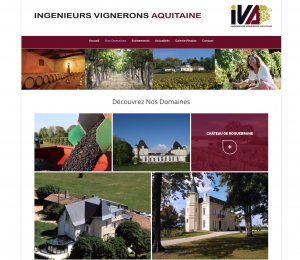 Ingenieurs Vignerons Aquitains - Site internet wordpress