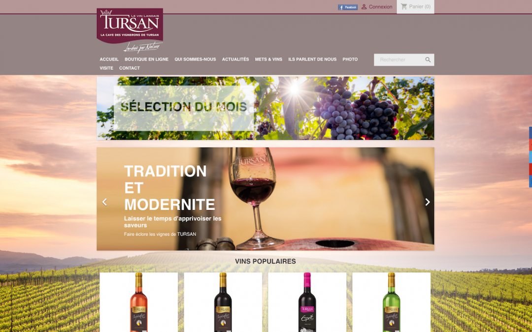 TURSAN – Site E-Commerce