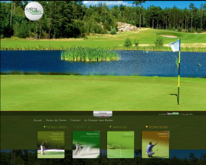 putting greens - bordeaux - réalisation du site internet